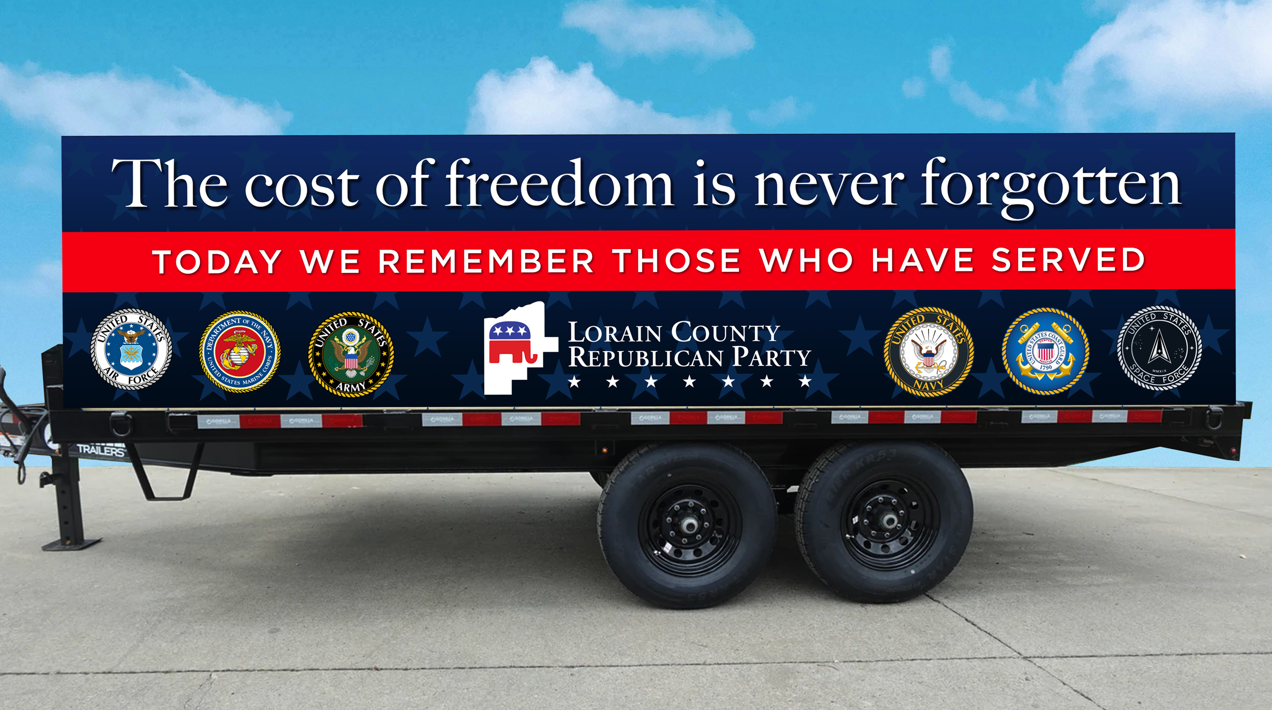 LCRP Parade Float Banner